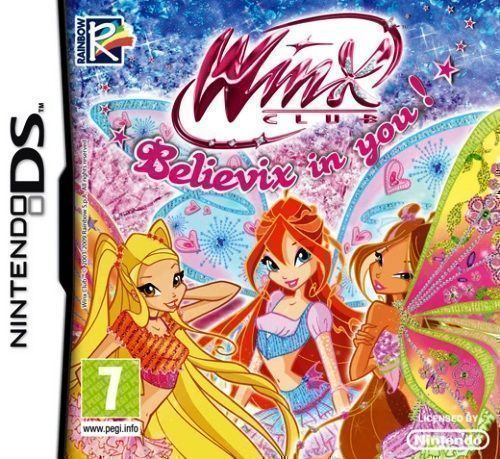 Winx Club - Believix In You! (Europe) Game Cover